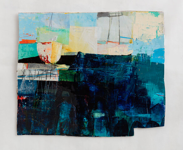 JD 020224-09-72 dpi, art work by artist and tutor Jane Davies, Atelier Clos Mirabel, Southwest France.