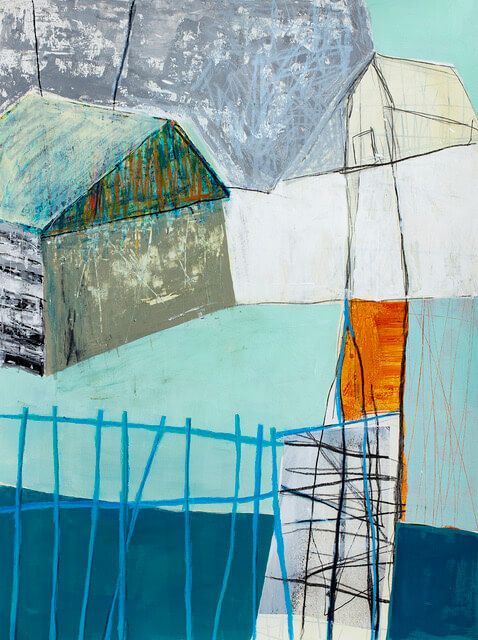 JD 1100422-03, art work by artist and tutor Jane Davies, Atelier Clos Mirabel, Southwest France.