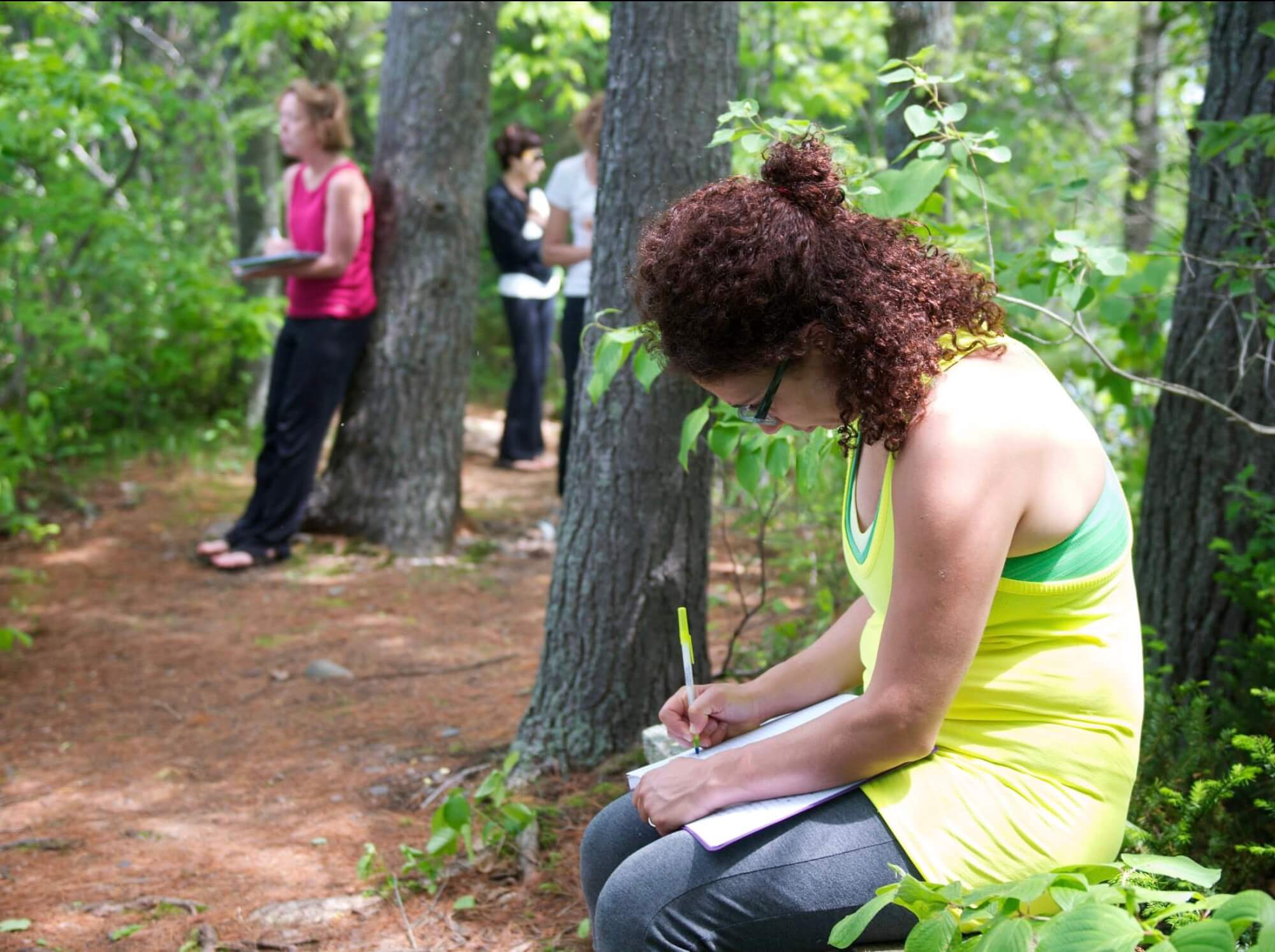 Writers Retreat with Jeannine Ouellette at Atelier Clos Mirabel, France.