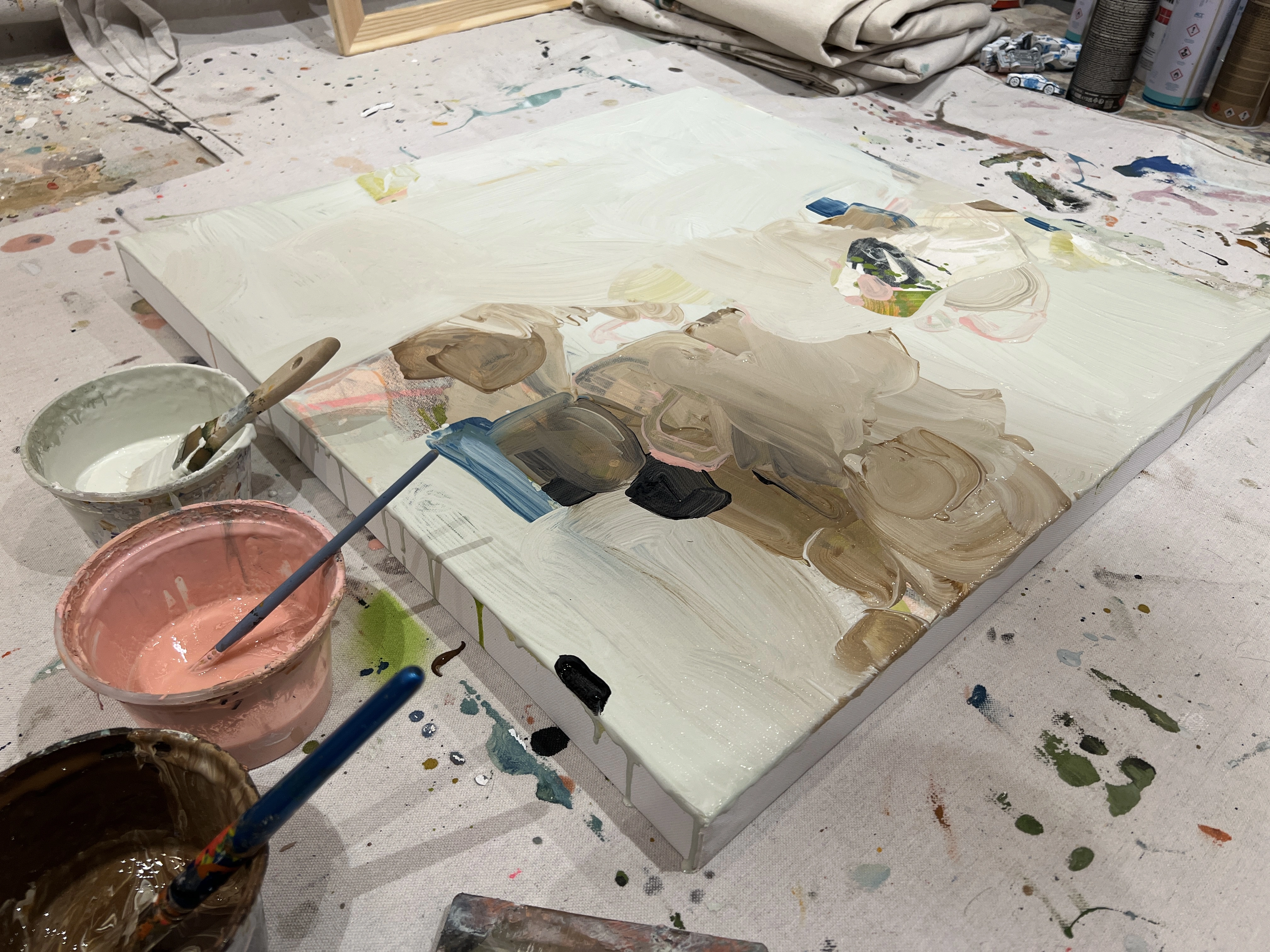 Artwork by Nino Yuniardi, Painting Holidays France.