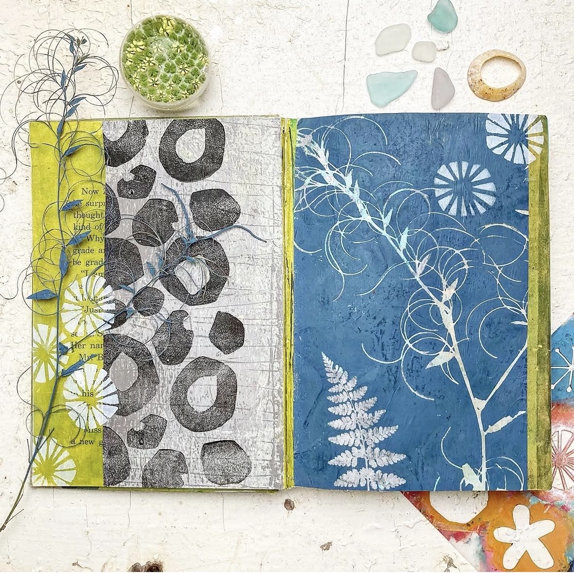 Artwork by Lucie Duclos, Creative Retreats, France.