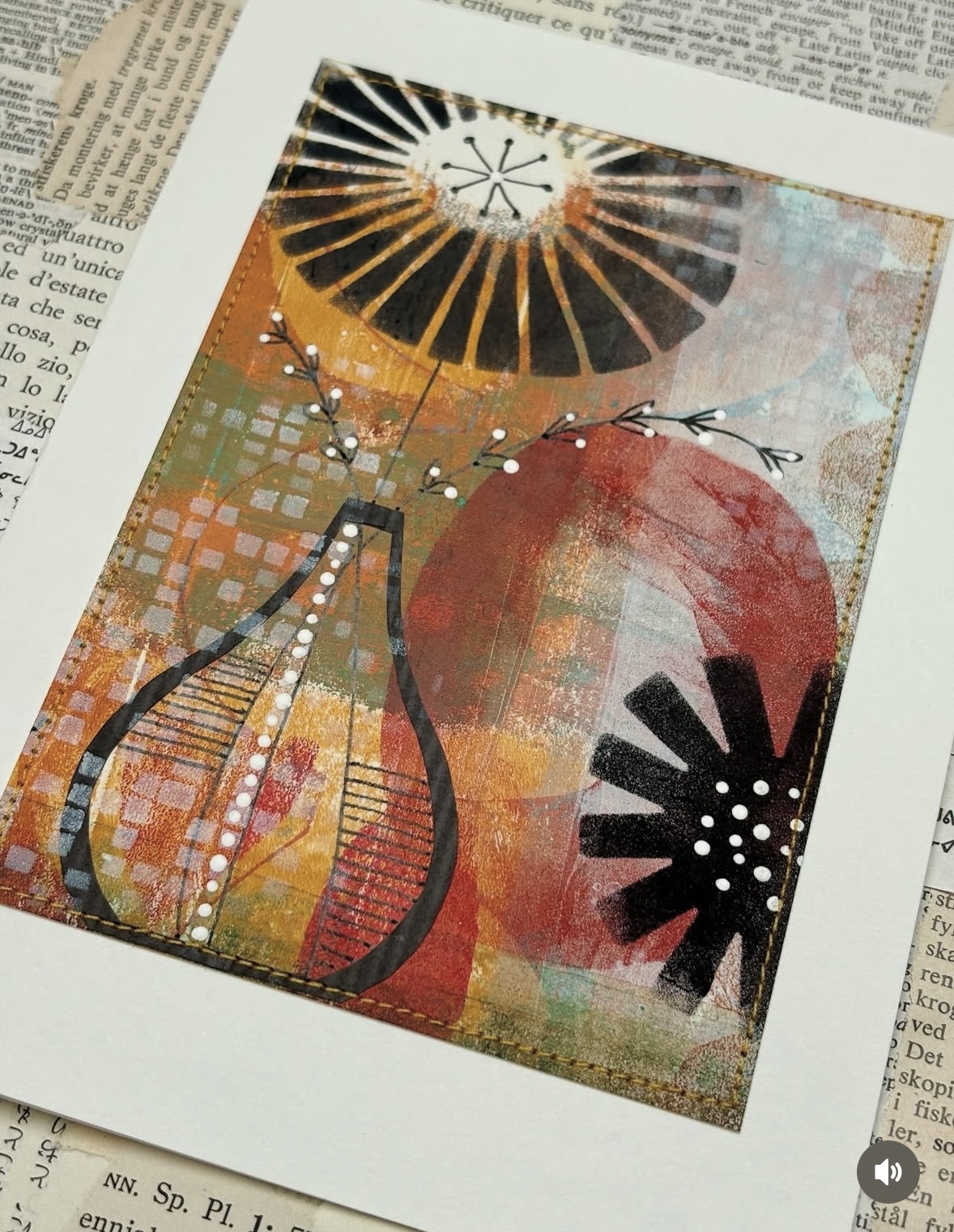 Artwork by Lucie Duclos, Creative Retreats, France.