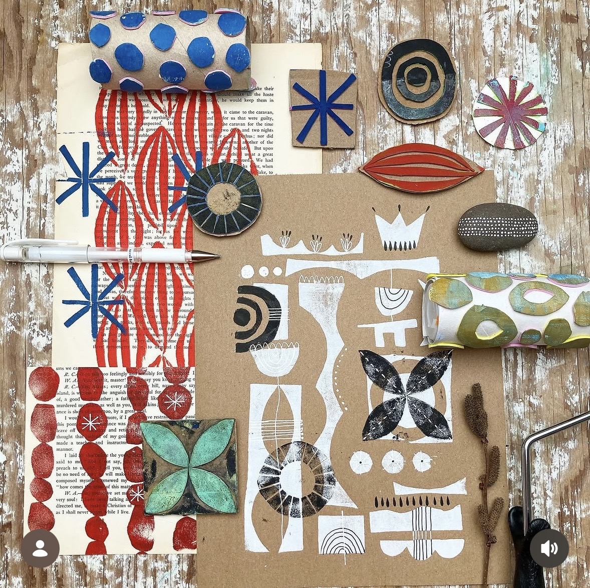 Artwork by Lucie Duclos, Creative Retreats, France.