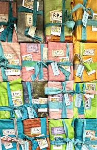 Artwork by Liz Constable, Paper Dyeing, Bookmaking, Bookbinding.