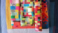 Kawandi quilt Stories in Stitches by Sujata Shah, Makers' Retreats France, Atelier Clos Mirabel.