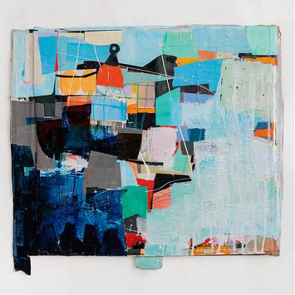 JD 020224-10dpi, art work by artist and tutor Jane Davies, Atelier Clos Mirabel, Southwest France.