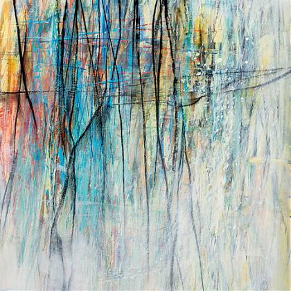 JD 110422-09-72 dpi, art work by artist and tutor Jane Davies, Atelier Clos Mirabel, Southwest France.