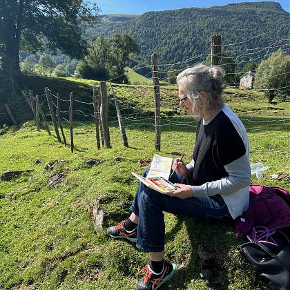 Inspiration for rug hooking workshop with Graham Hollick.