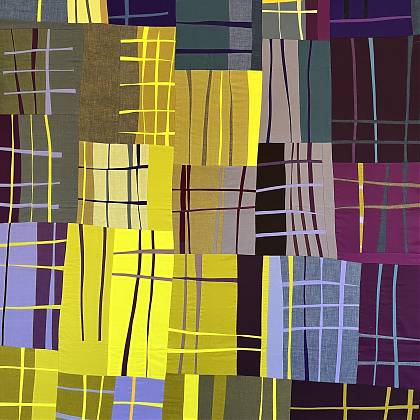 Quilt design by workshop tutor Sujata Shah.