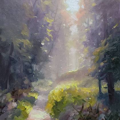 Artwork by Jenny Aitken, Oil Painting, Landscapes, Outdoor,Plein Air.