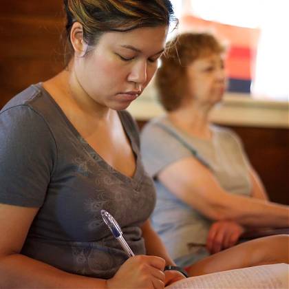 Writers Retreat with Jeannine Ouellette at Atelier Clos Mirabel, France.