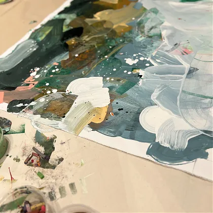 Artwork by Nino Yuniardi, Painting Holidays-france.