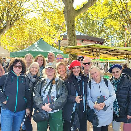 Group photo - sketching week,Atelier Clos Mirabel.