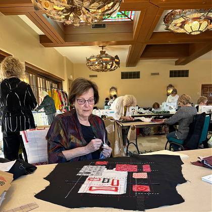 Sewing workshop - embellishment.