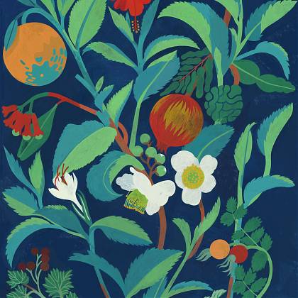 Artwork by Cecilia Pettersson, Creative Retreats, France.